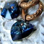 Sweet Life Earrings - Bermuda Blue Swarovski..