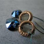 Sweet Life Earrings - Bermuda Blue Swarovski..